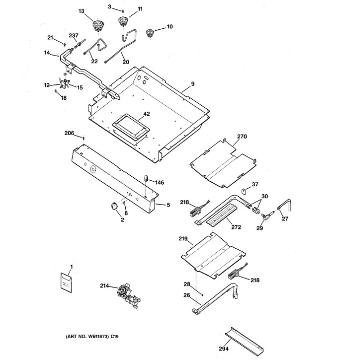 Diagram for JGBP85WEH1WW