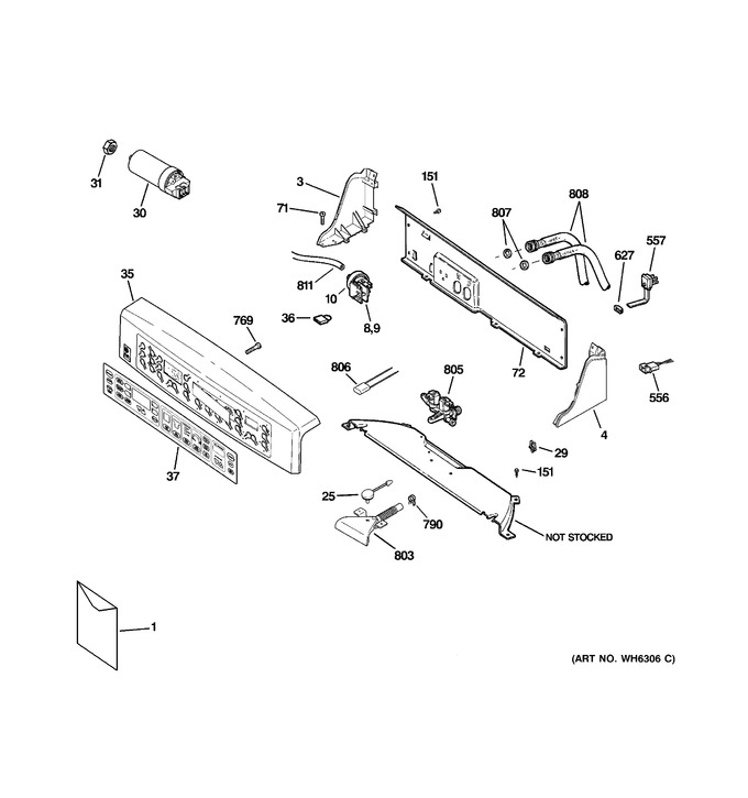 Diagram for WPRB9250D0CC