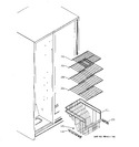 Diagram for 4 - Freezer Shelves