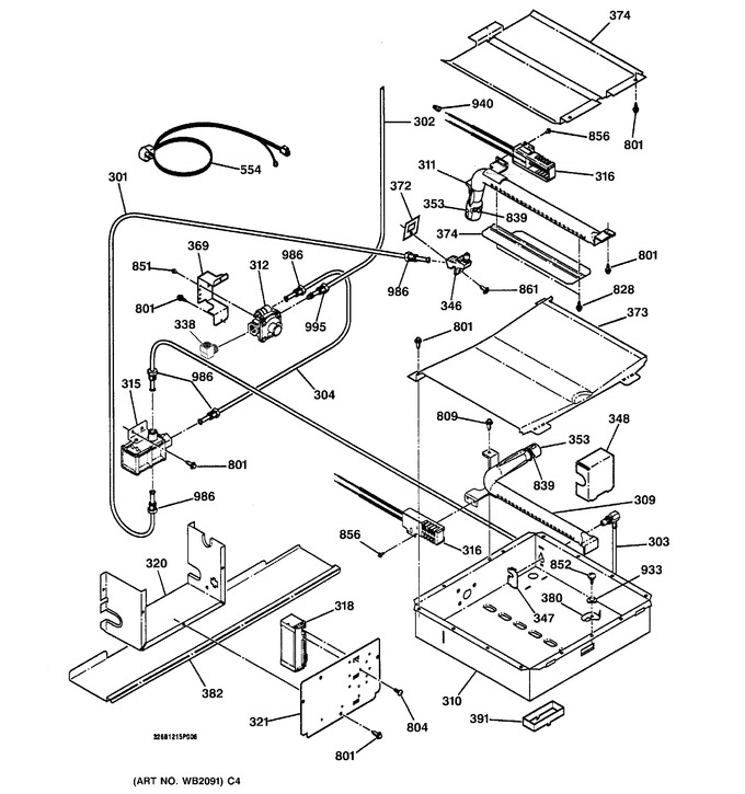 Diagram for JGSP23CEY1CC