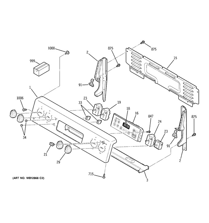 Diagram for JB710WH2WW