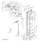 Diagram for 1 - Freezer Door