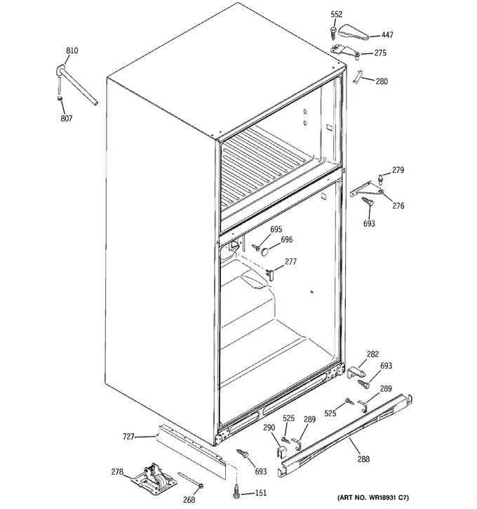 Diagram for PTS22LCRARCC