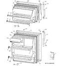 Diagram for 1 - Doors