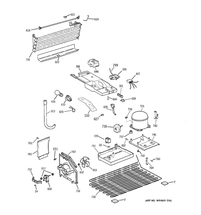 Diagram for GTR18BBRFRWW