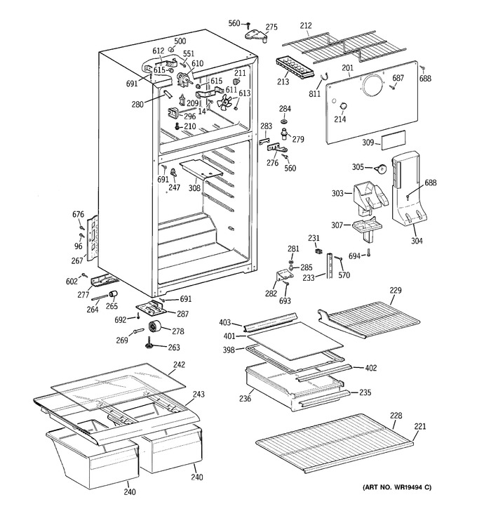 Diagram for GTS18EBRFRCC