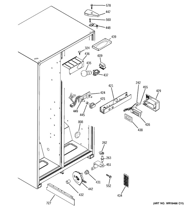 Diagram for RSG20DDPDFWW