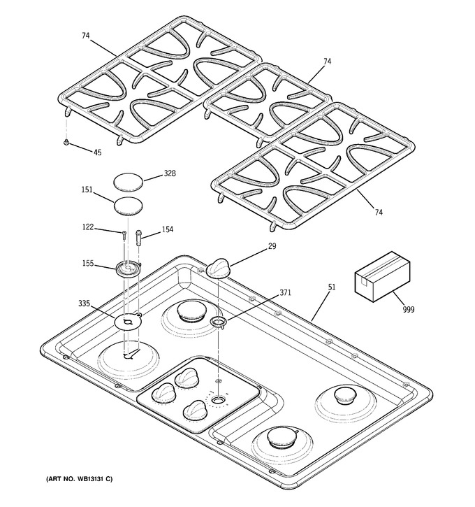 Diagram for JGP628BEJ1BB