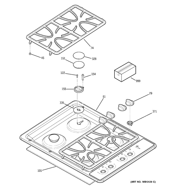 Diagram for JGP933CEJ1CC