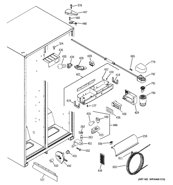 Diagram for ESH22XGRBBB