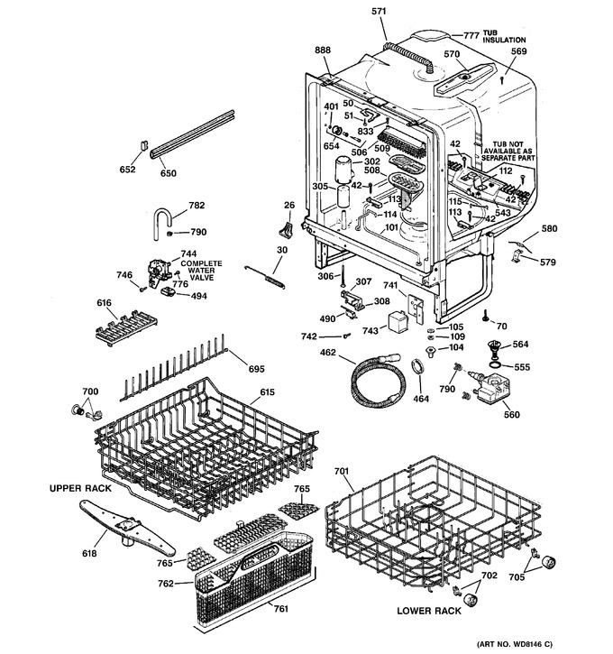 Diagram for GSD5700G01BB