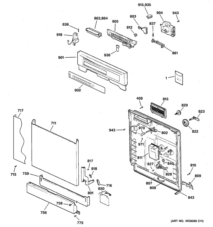 Diagram for GSD5760G01SS