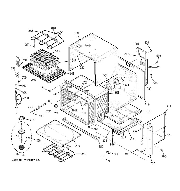 Diagram for JD968SF2SS