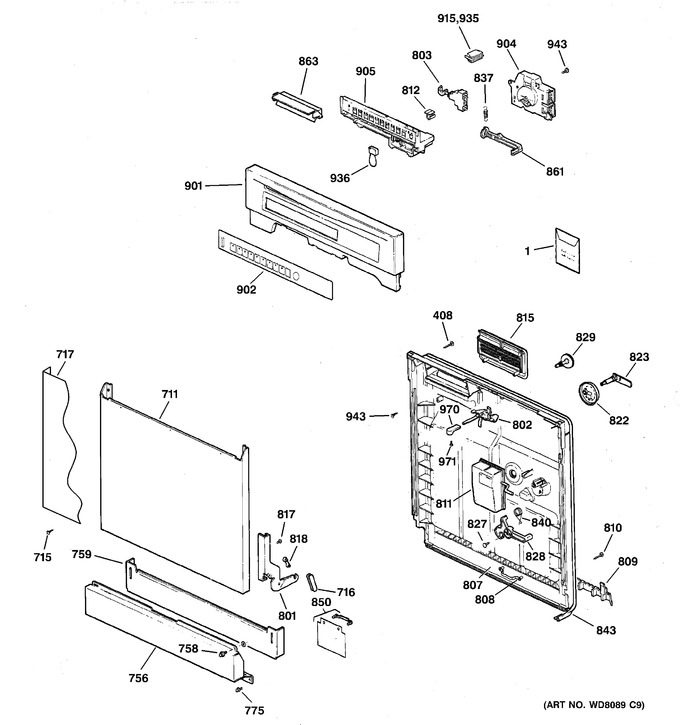 Diagram for GSD5800G01BB