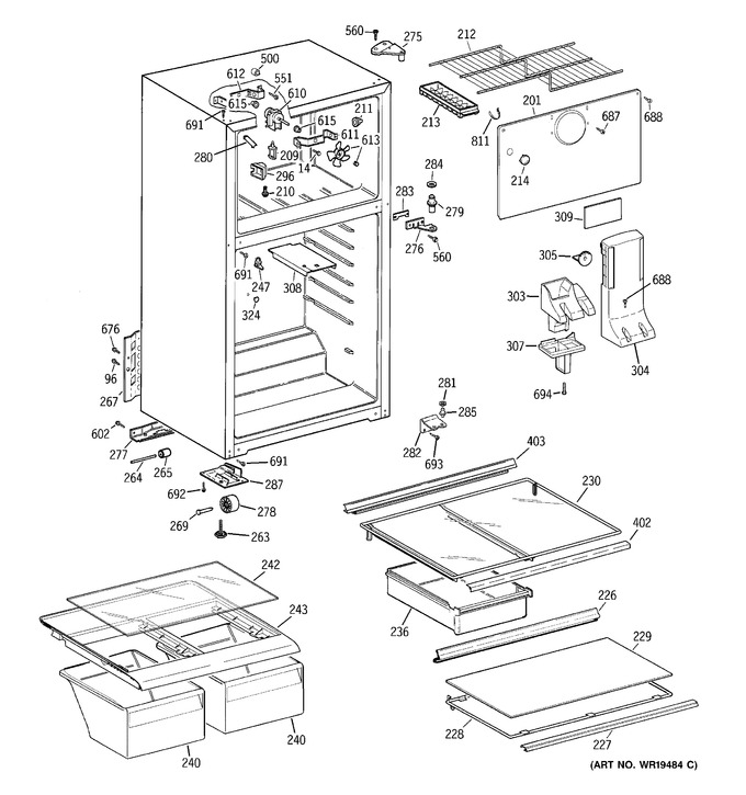 Diagram for HTS18GBRERWW