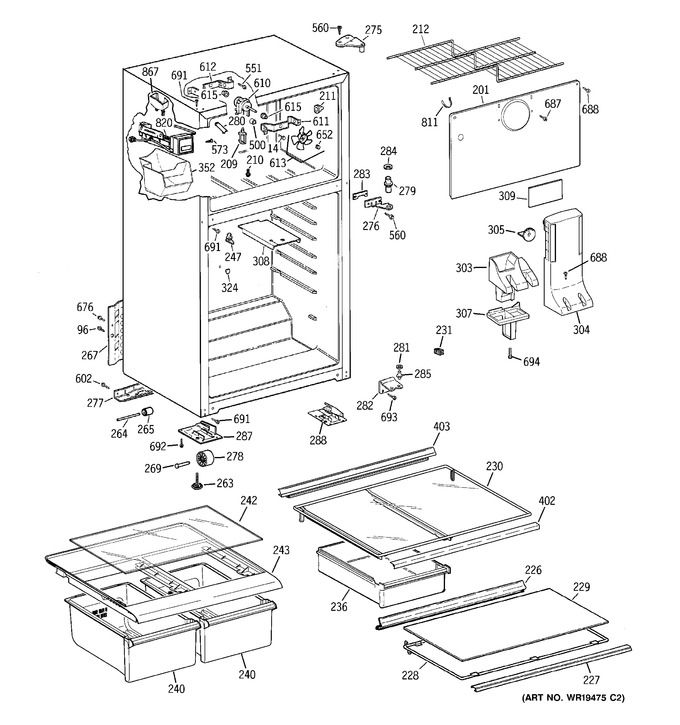 Diagram for HTS18GCRERWW