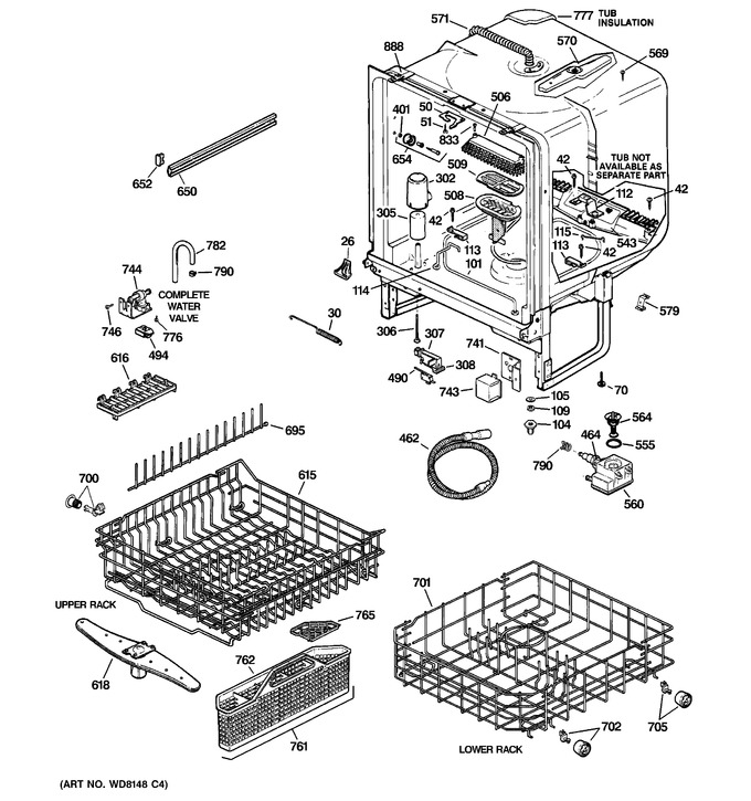 Diagram for GSD5400G02BB