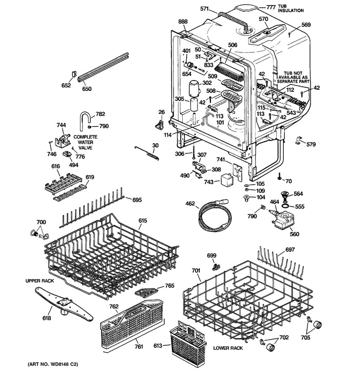 Diagram for GSD5960G02SS