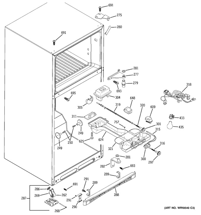 Diagram for GTH18KBRCRWW