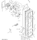 Diagram for 1 - Freezer Door