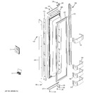 Diagram for 1 - Freezer Door