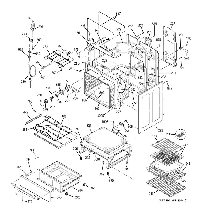 Diagram for JB968SH1SS