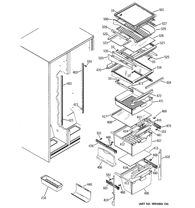 Diagram for GSG25MIPDFWW