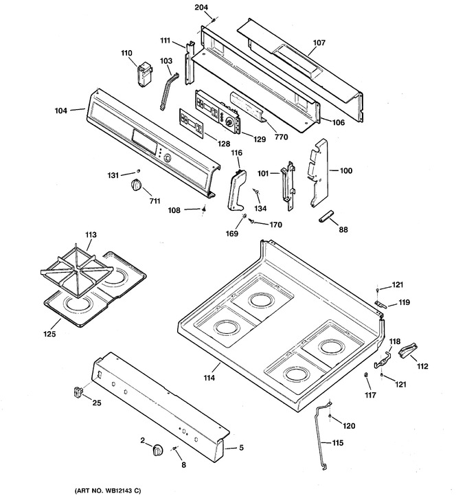 Diagram for JGBP26BEA6WH