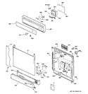 Diagram for 1 - Escutcheon & Door Assembly