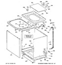 Diagram for 2 - Cabinet, Cover & Front Panel