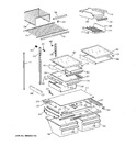 Diagram for 4 - Shelf Parts