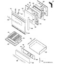 Diagram for 4 - Door & Drawer Parts