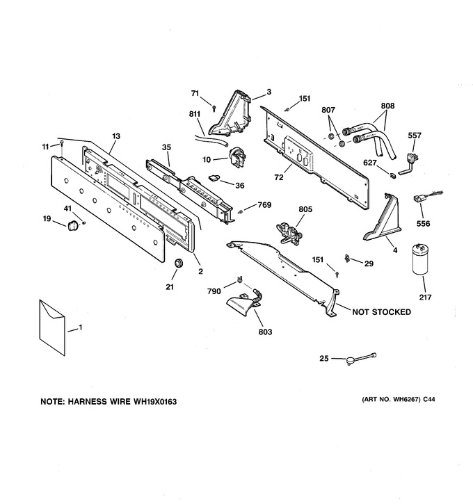 Diagram for WHRE5260E1WW