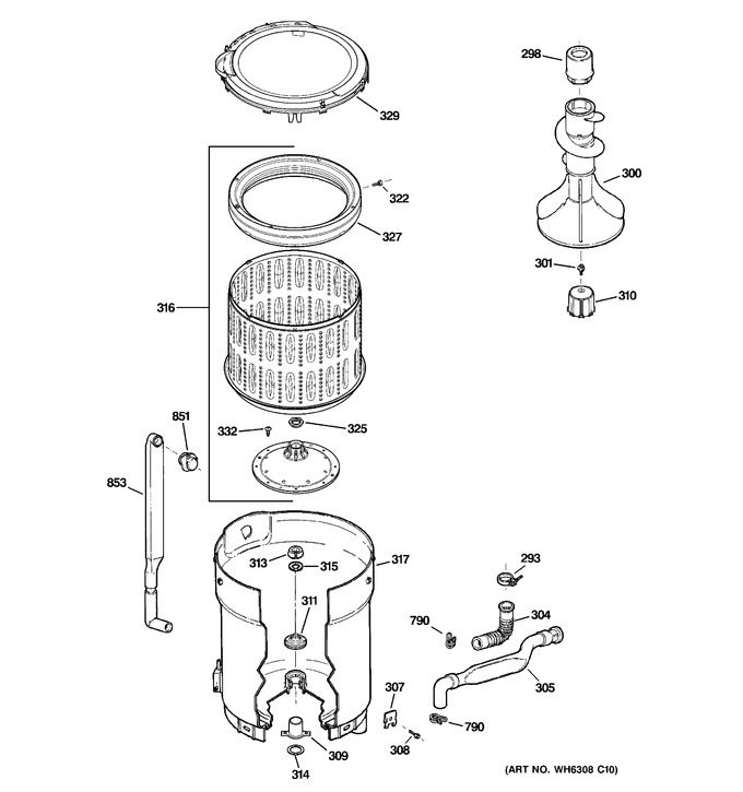 Diagram for WHRE5260E1CC