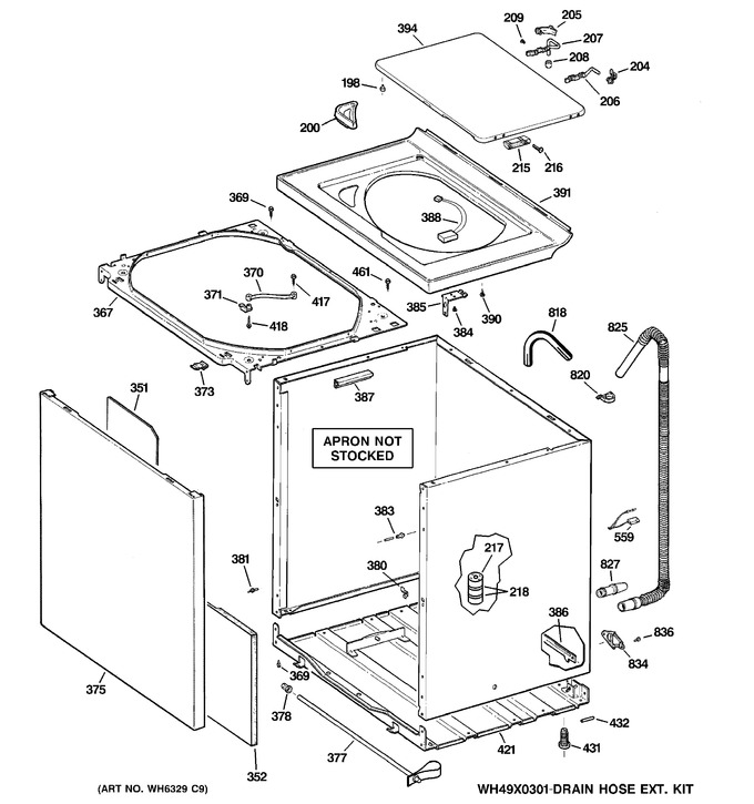 Diagram for WNRD2050D1WW