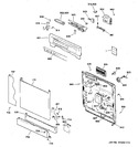 Diagram for 1 - Escutcheon & Door Assembly