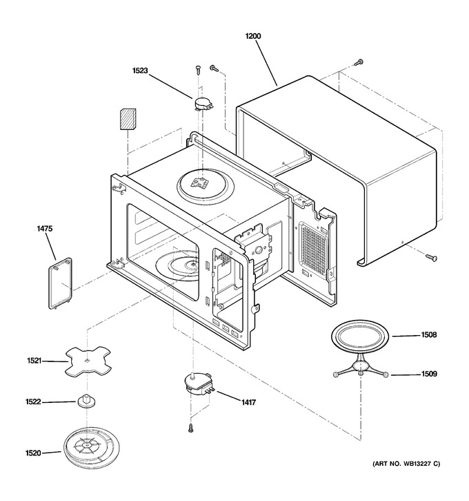 Diagram for JE1860WH03