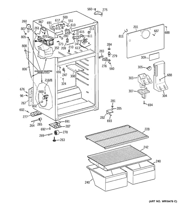 Diagram for GTS15BCRERWW