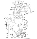 Diagram for 5 - Washer Motor & Tub