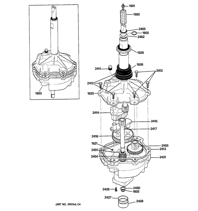 Diagram for WSM2700WAWAA