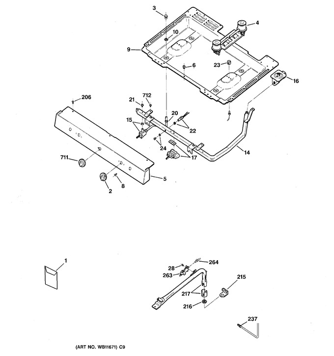 Diagram for RGB508PPH2WH