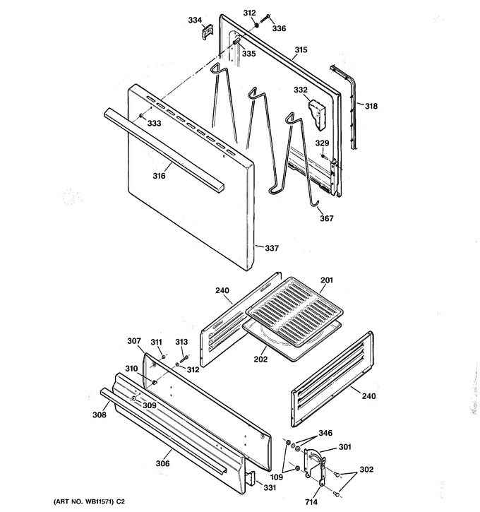 Diagram for RGB508PPH2WH