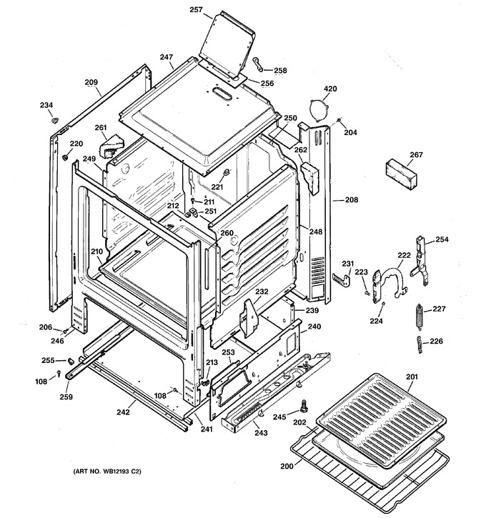 Diagram for RGB524PPH2WH