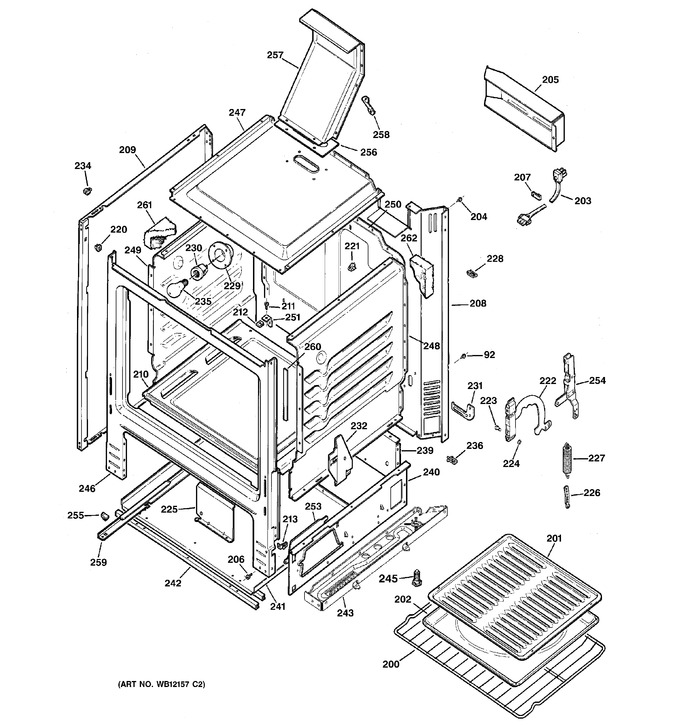 Diagram for RGB533WEH2WW