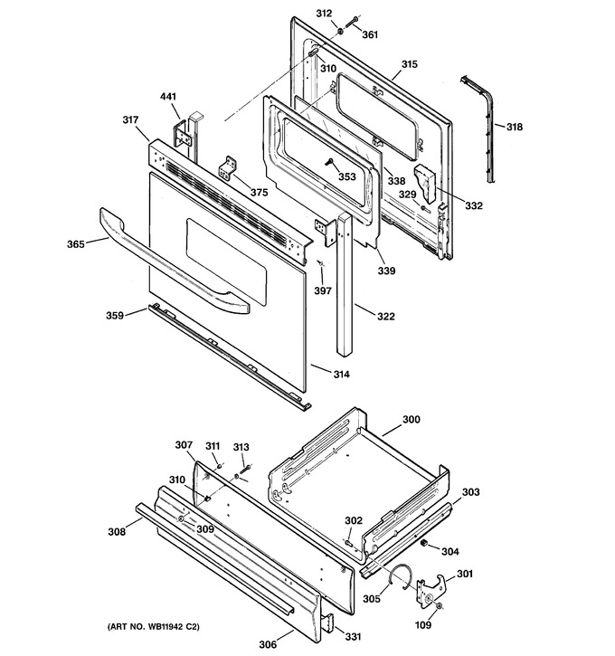 Diagram for RGB533WEH2WW