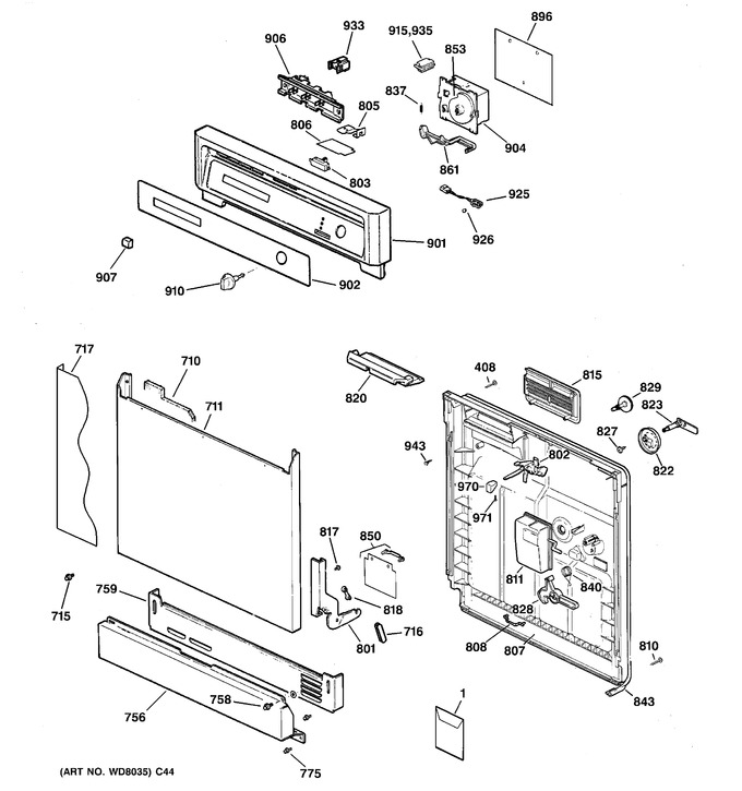 Diagram for GSD3310C03AA