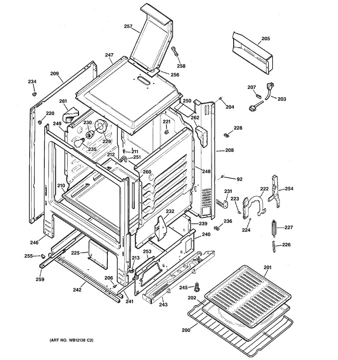 Diagram for JGBS22BEH2WH