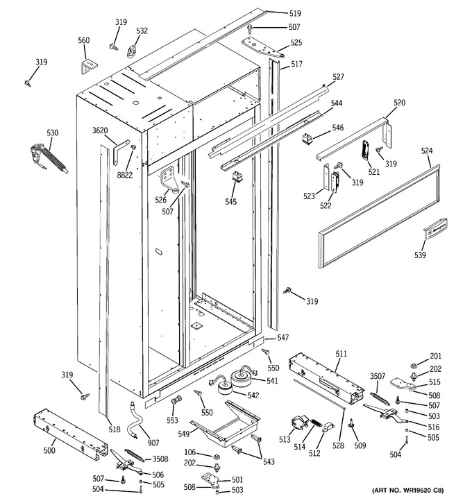 Diagram for ZISB420DRB