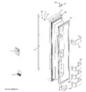 Diagram for 1 - Freezer Door