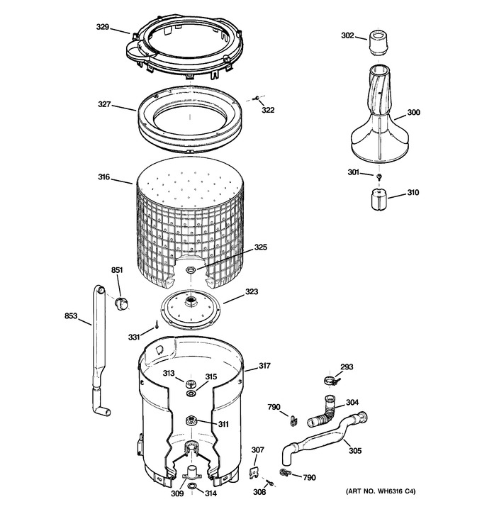 Diagram for WDSR2080D7WW